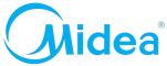Логотип фирмы Midea в Керчи