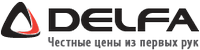 Логотип фирмы Delfa в Керчи